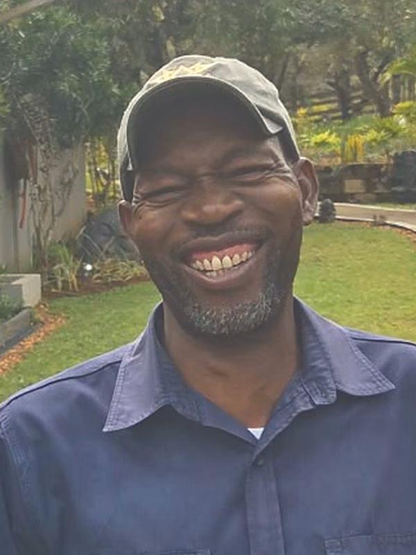 Phillip, who looks after the gardens and maintenance at The Zarafa